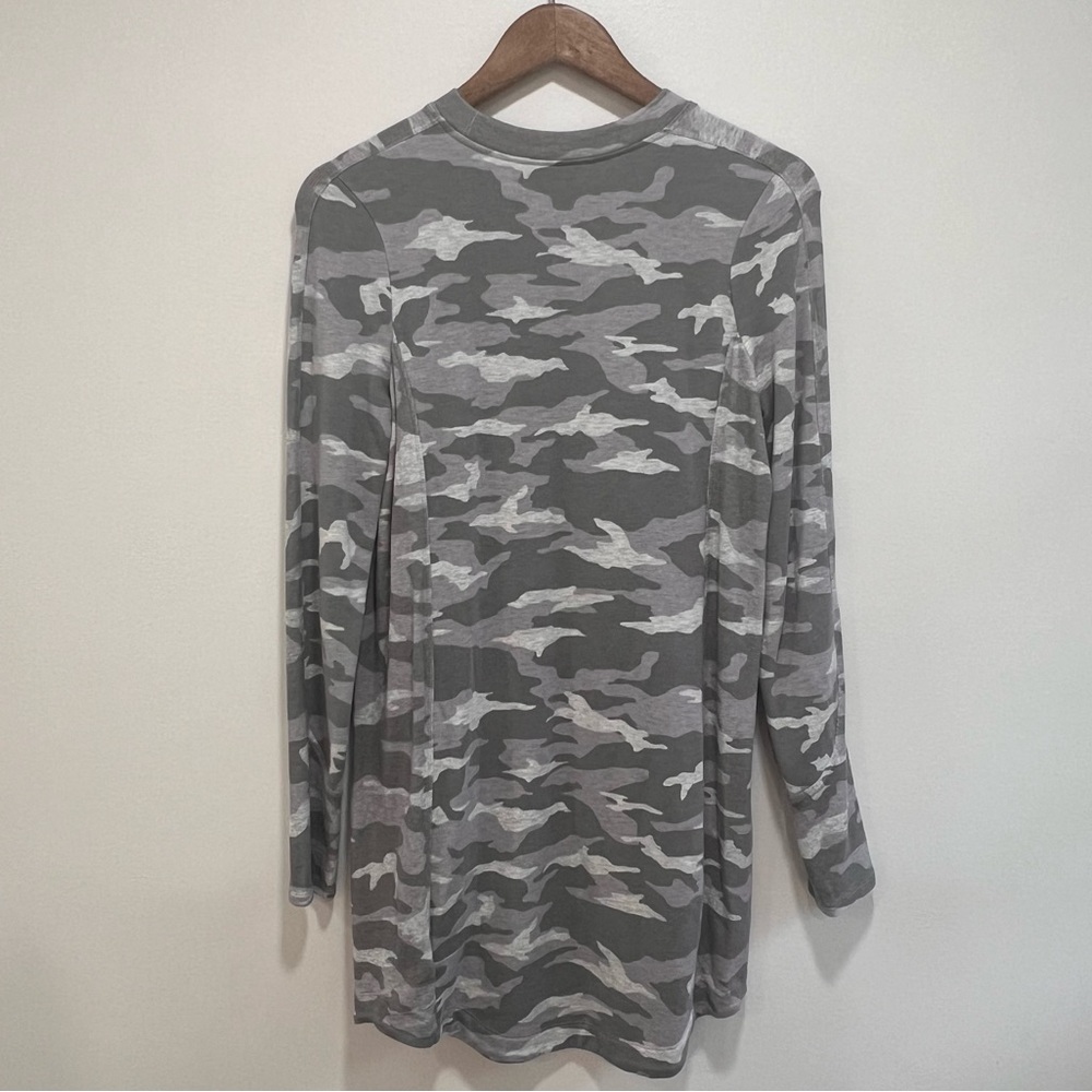 Athleta Balance Camo Luxe Sweatshirt Dress Athleisure Travel Long Sleeve, XS - Picture 7 of 11
